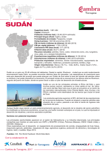 sudán - Cambra de Comerç de Tarragona