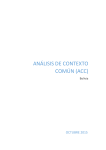 análisiS de contexto común (acc) - VLIR-UOS