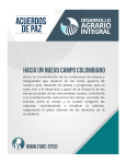 Reforma Rural Integral - FARC-EP