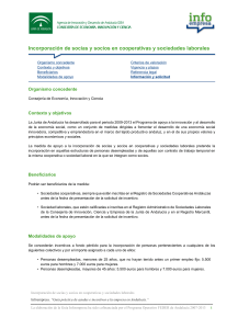 Incorporaci&oacute;n de socias y socios en cooperativas y sociedades