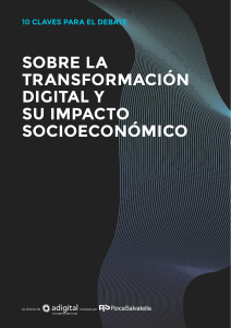 sobre la transformación digital y su impacto socioeconómico