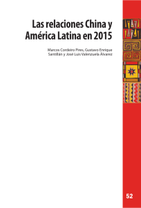 Las relaciones China y América Latina en 2015