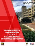 Estimación de la contribución al PIB y al crecimiento