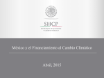 4. México y el Financiamiento al Cambio Climático