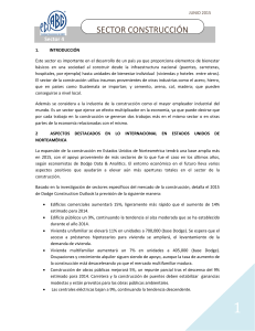 SECTOR CONSTRUCCI&Oacute;N