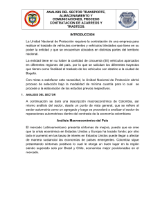 ANALISIS DEL SECTOR TRANSPORTE, ALMACENAMIENTO Y