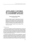 jovellanos y asturias: de la economía política a la economía aplicada