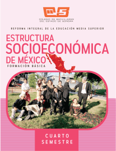 Est. Socioeconómica de México - Colegio de Bachilleres del Estado