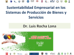 Sustentabilidad Empresarial en los Sistemas de Producción