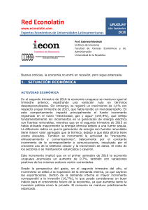 Buenas noticias, la econom&iacute;a no entr&oacute; en recesi&oacute;n