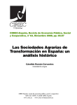 Las Sociedades Agrarias de Transformación en España: un análisis