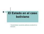 El Estado en el caso boliviano