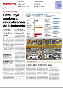catalunya acelera la relocalización de la industria