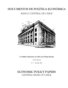 La Política Monetaria en Chile en la Última Década