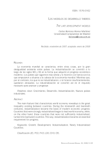 Carlos Berzosa Alonso-Martínez Universidad Complutense de