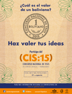 Haz valer tus ideas - Centro de Investigación Social