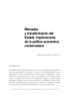 implicaciones de la política económica conservadora