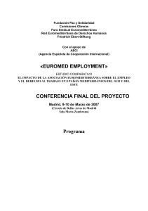 EUROMED EMPLOYMENT - Observatorio del Trabajo en la