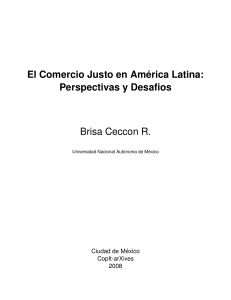 El Comercio Justo en América Latina