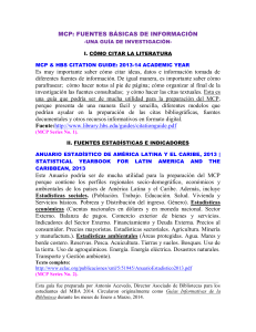 FUENTES B&Aacute;SICAS DE INFORMACI&Oacute;N UNA GU&Iacute;A DE