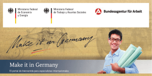 Flyer Make it in Germany