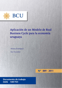 Aplicación de un Modelo de Real Business Cycle para la economía
