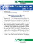 El PIB-real de los Servicios Financieros y Empresariales