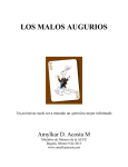 Amylkar D. Acosta M. Los malos augurios. Bogotá, febrero 9 de 2013