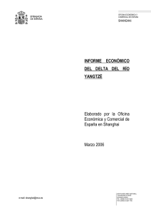 informe económico del delta del río yangtzé