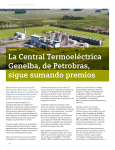 La Central Termoeléctrica Genelba, de Petrobras, sigue
