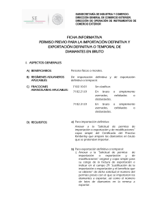 ficha informativa permiso previo para la importación