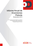 Informe Anual de Inversiones Polonia