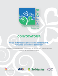 convocatoria - Centro de Estudios y Publicaciones Alforja