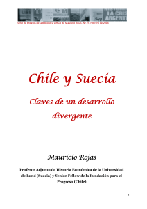 Chile y Suecia: Claves de un desarrollo divergente