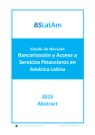 Bancarizacion en América Latina 2015 BSLatAm Abstract
