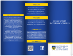 relaciones internacionales - Universidad Autónoma de Centro