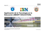 Applicación de la Tecnología en la Educación (SMART EDUCATION)