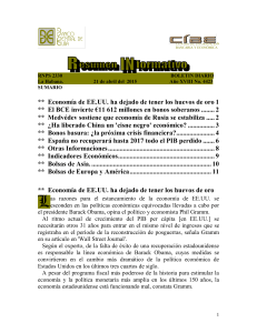 ** Economía de EE.UU. ha dejado de tener los huevos de oro 1 ** El