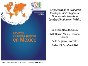 Perspectivas de la Econom&iacute;a Verde y las Estrategias de