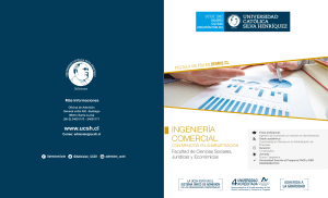 INGENIERÍA COMERCIAL - Universidad Católica Silva Henríquez