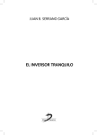EL INVERSOR TRANQUILO - Ediciones Diaz de Santos