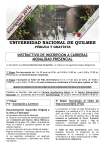 Instructivo de inscripción - Universidad Nacional de Quilmes