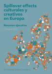 Spillover effects culturales y creativos en Europa