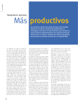 Más productivos - Pontificia Universidad Católica de Chile