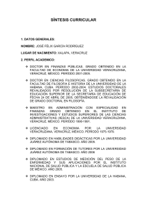 CV José Felix García