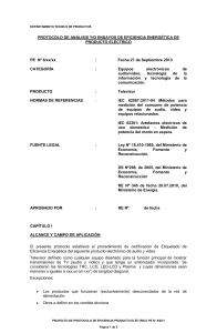 protocolo de analisis y/o ensayos de productos de gas