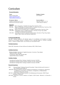 Marcos Álvarez-Díaz CV - Departamento de Economia Aplicada