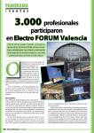 Balance de Electro Forum Valencia