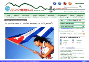 Si vuelvo a nacer, ser&iacute;a mec&aacute;nica de refrigeraci&oacute;n