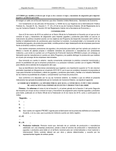 (Segunda Sección) DIARIO OFICIAL Viernes 15 de enero